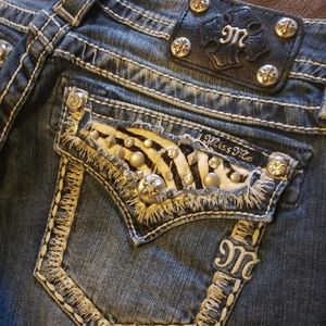 Miss Me sz 28 Embellished Jeans